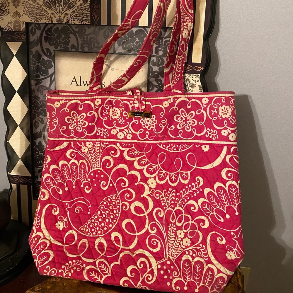 Vera Bradley Tote Bag/Purse - Pink